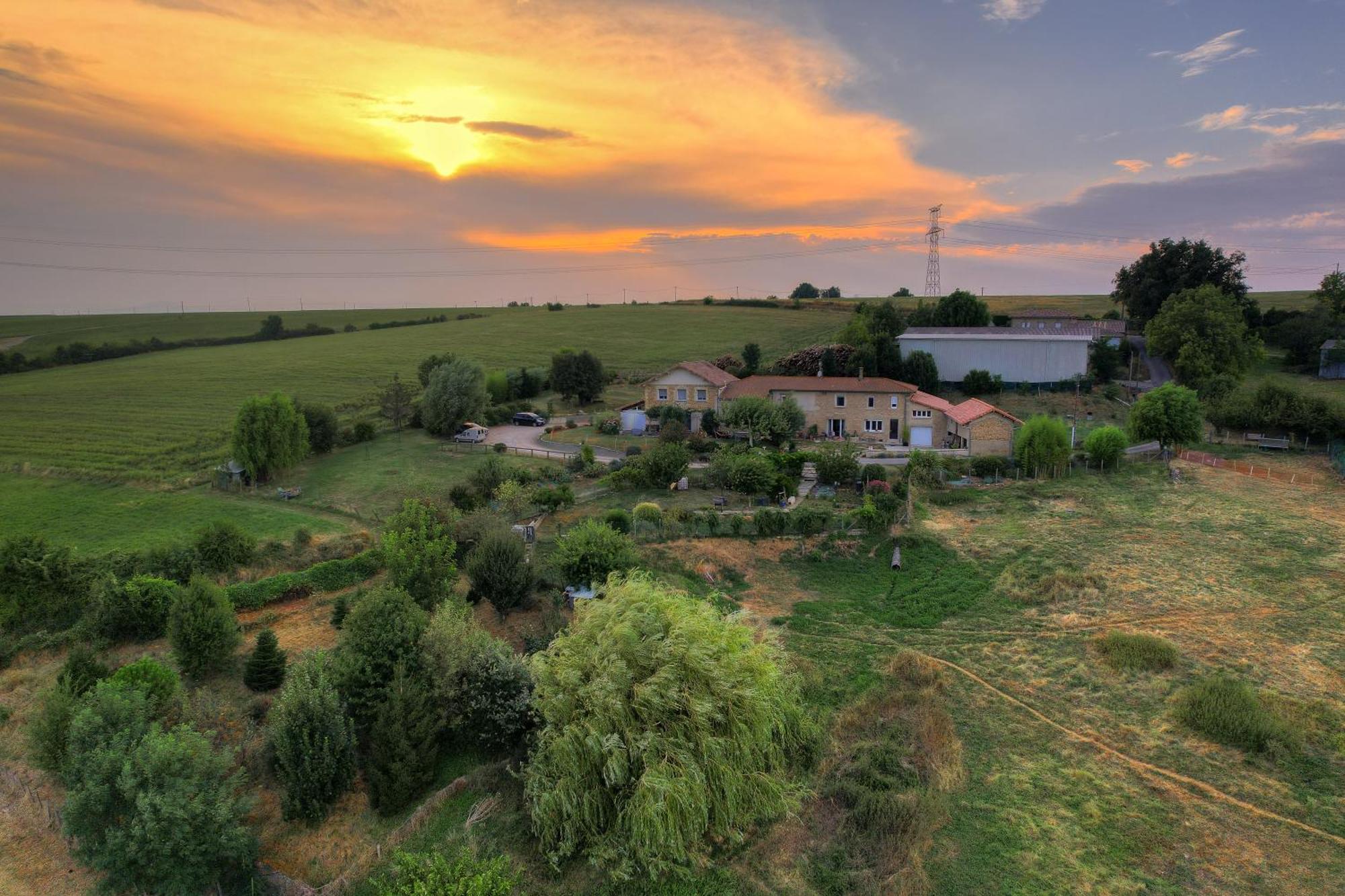 Les Figuets Villa Chateauneuf-de-Galaure Kültér fotó